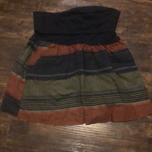 BDG. Mini casual striped skirt.